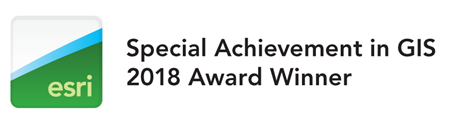 ESRI-Special Achievement in GIS 2018 Award Winner